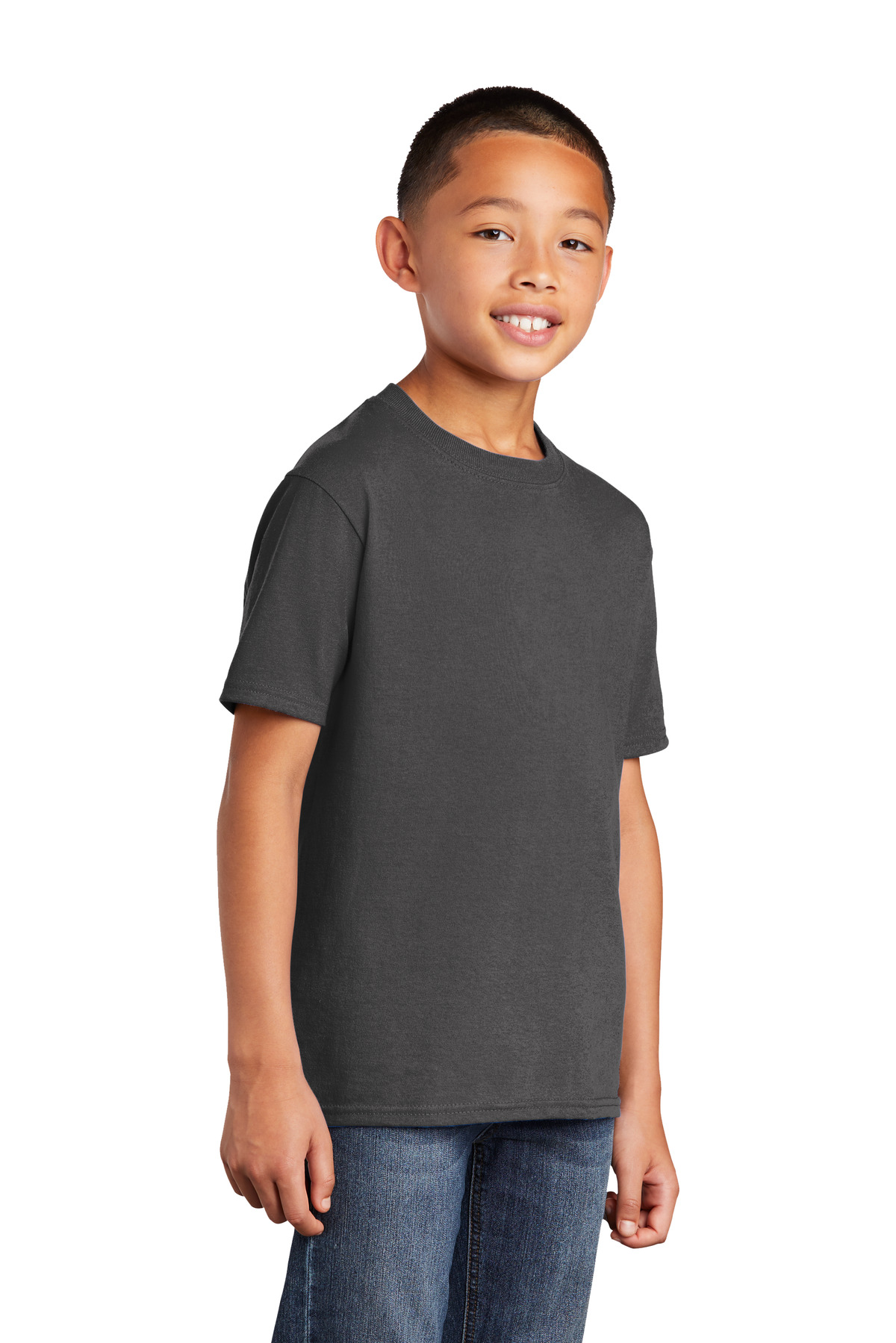 Port & Company® Youth Core Cotton DTG Tee 37