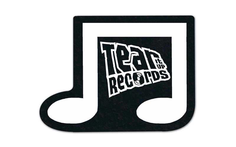 Music Note Flat Tire Coaster