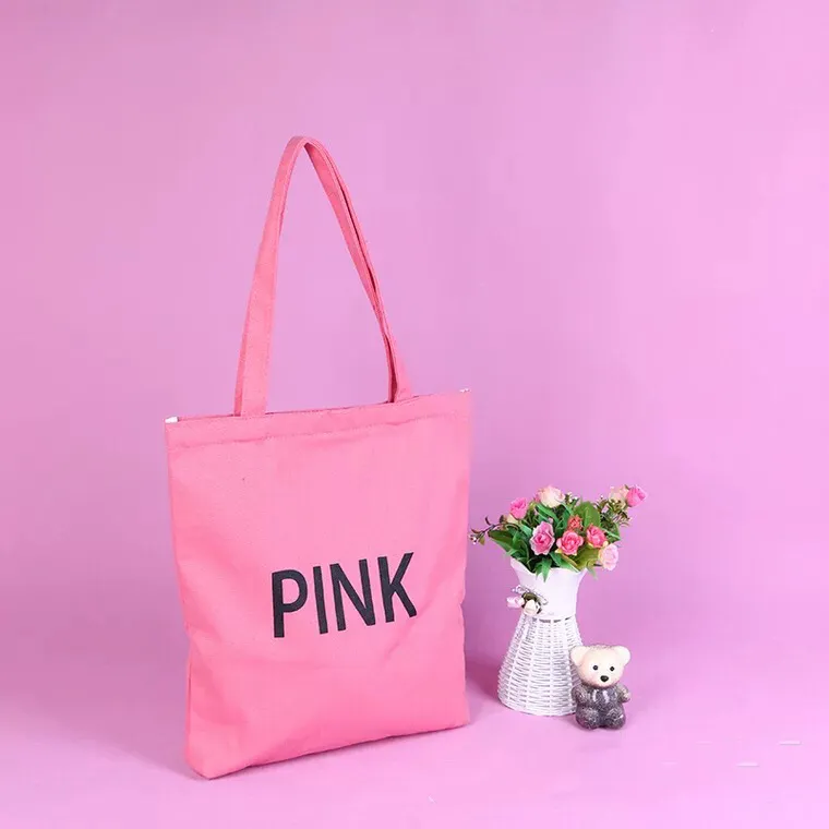 Economical Canvas Tote Bag, custom tote bag with logo imprint 1