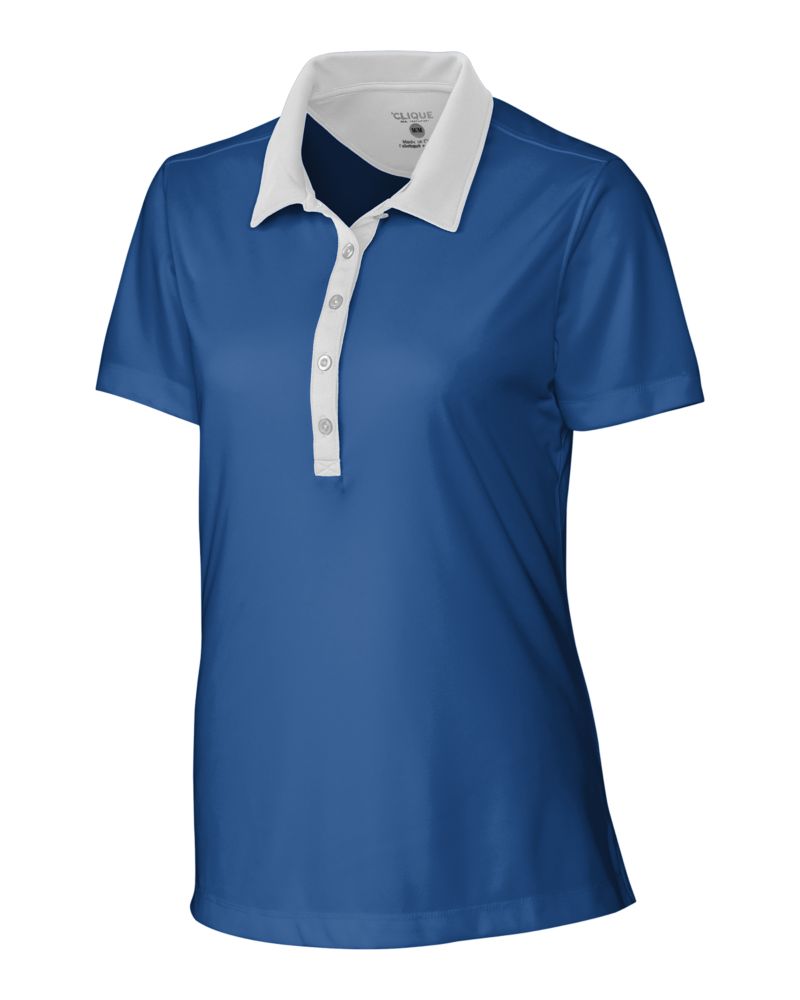Clique Parma Colorblock Tech Jersey Womens Polo 22