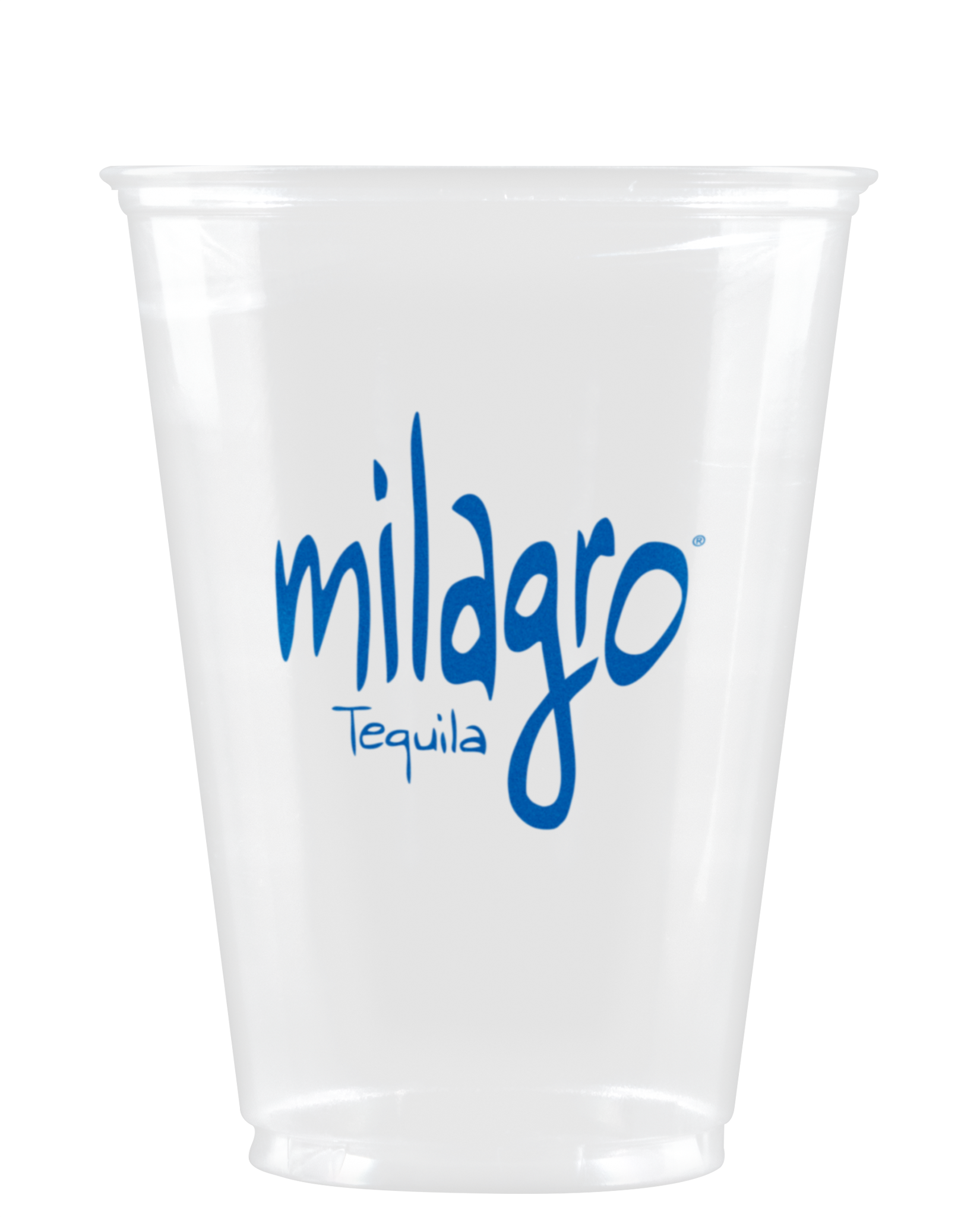 10 oz Soft Sided Plastic Cup Clear Hi-Speed Print 2