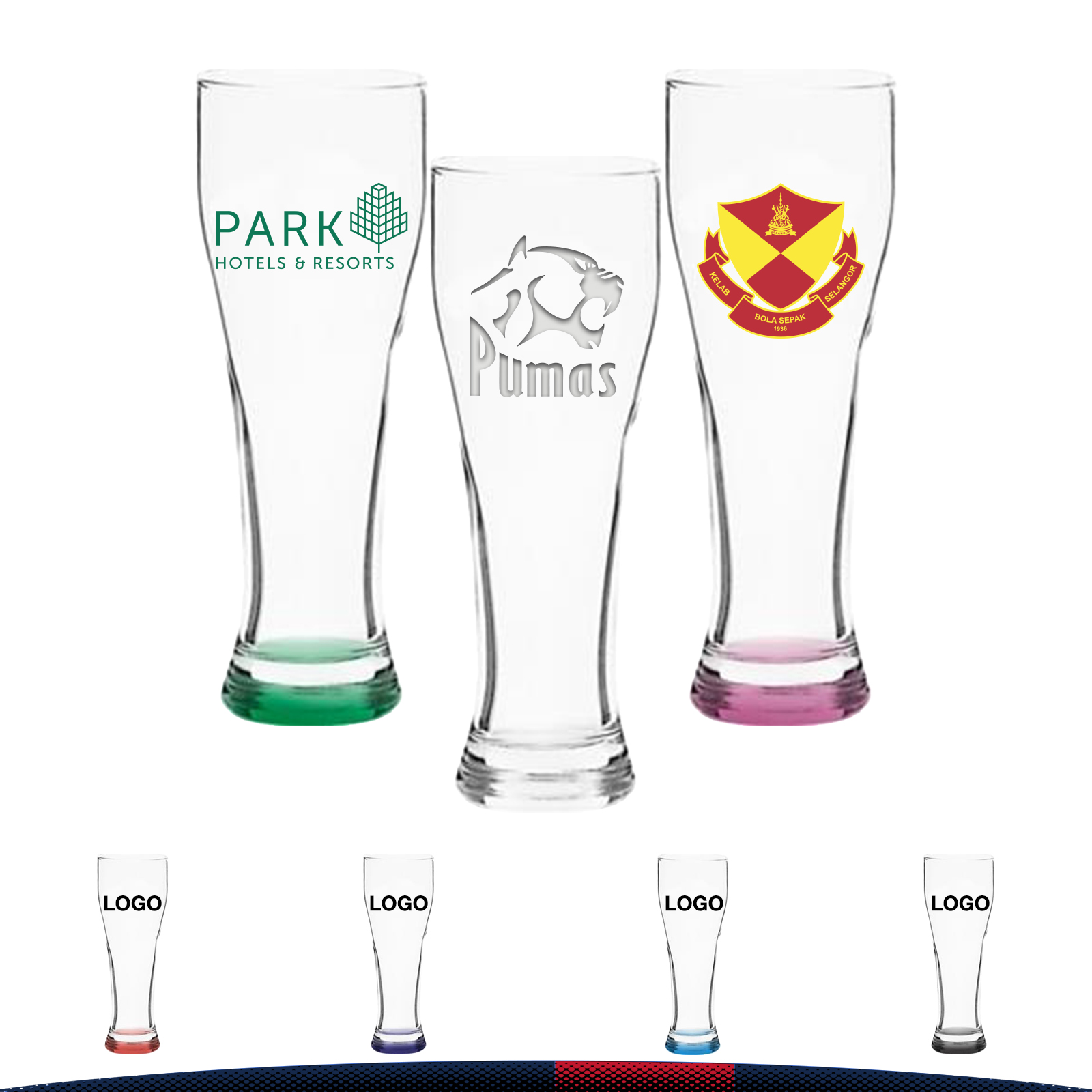 23 oz. Libbey Taso Pilsner Glasses 8