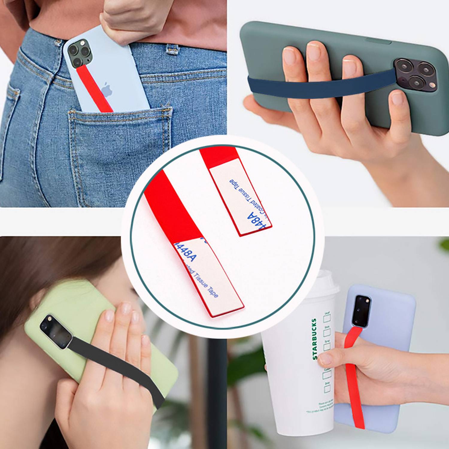 Silicone phone grip loop 3