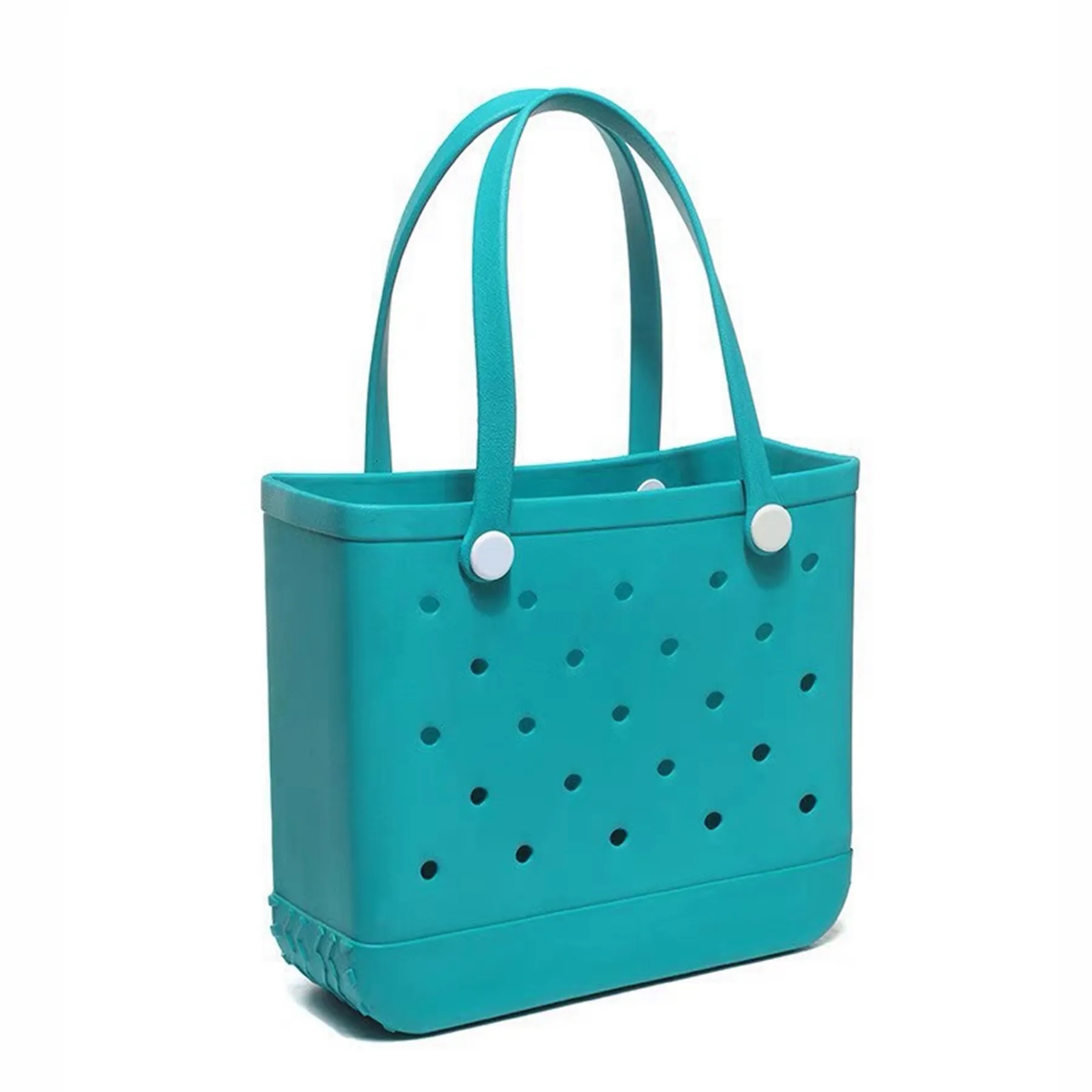 Small EVA Beach Tote Bag with Hole 12