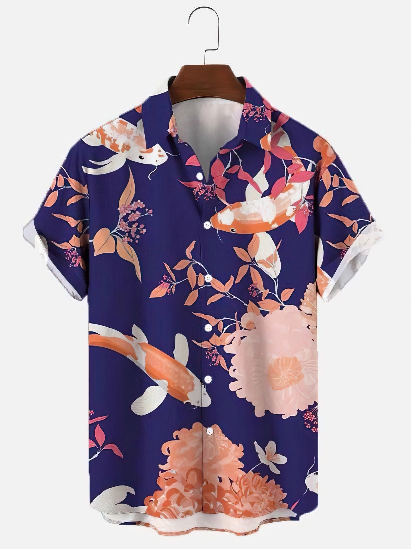 Customizable 3D Digital Print Hawaiian Shirt & Summer 7