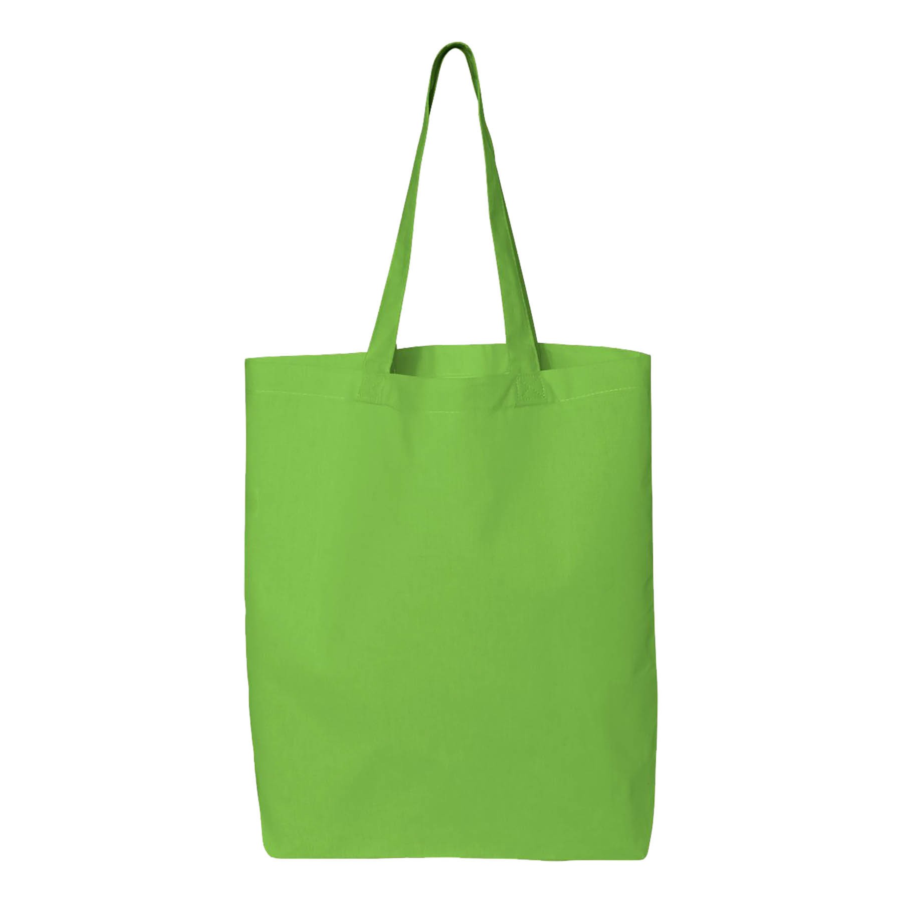 6 oz. 100% Cotton Canvas Tote Bag w/Bottom Gusset 44