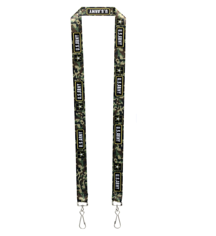 3/4" Dual LA-115 Attachment Sublimation Lanyard 2
