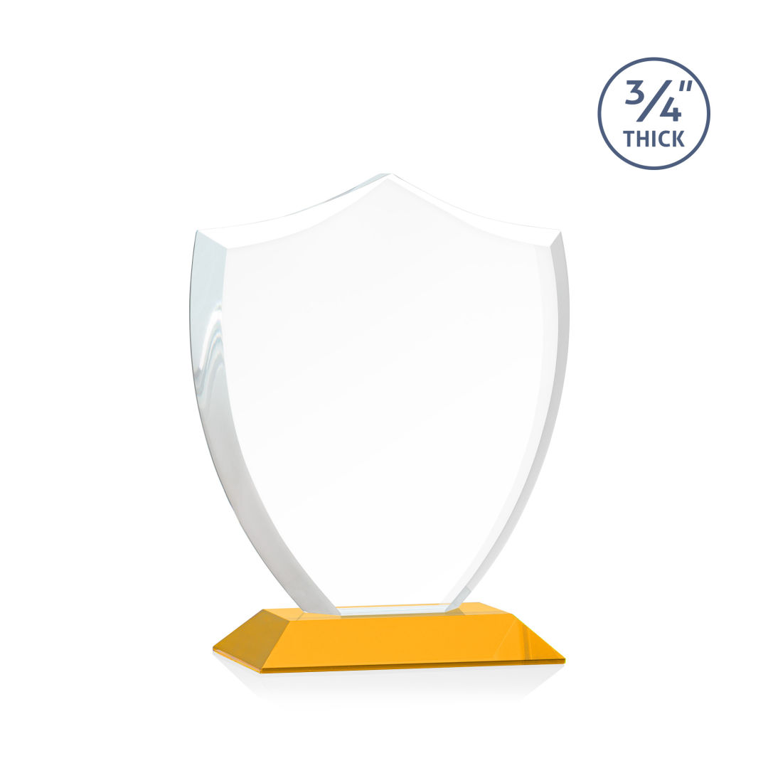 Scudo Shield VividPrint™ Award - Amber 9