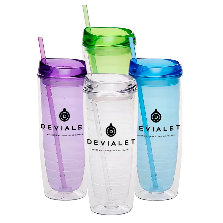 20 Oz Tall Acrylic Sip Drinking Tumblers 5