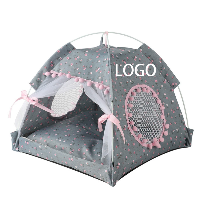 Pet Summer Tent Bed - Cool and Comfy Outdoor Canopy 2