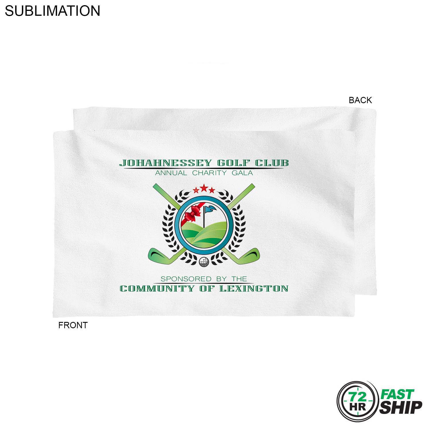 72 Hr Fast Ship - Plush and Soft White Velour Terry Cotton Blend Sport, Sweat Towel, 12x18 3