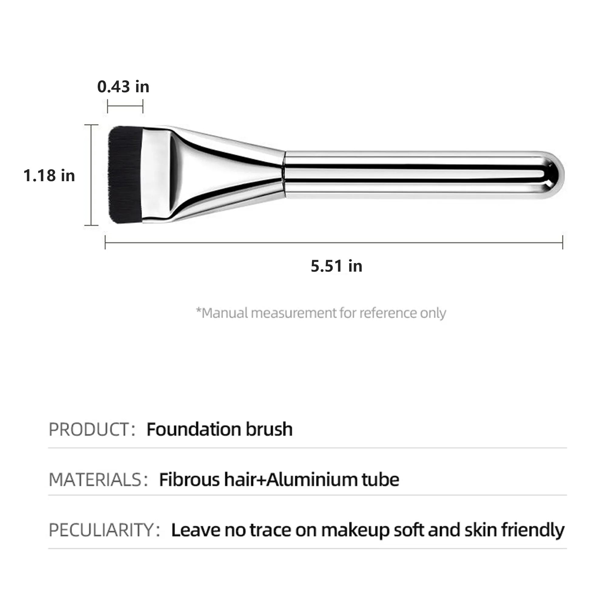 Flat Top Foundation Brush 9