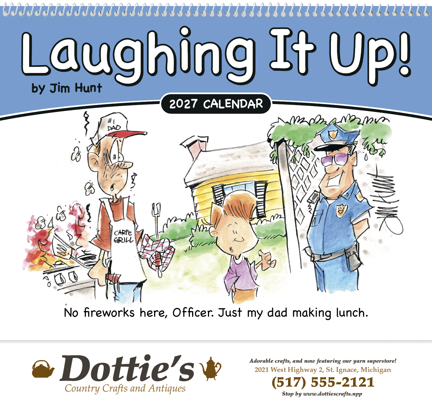Good Value™ Laughing It Up! - Spiral Calendar 35