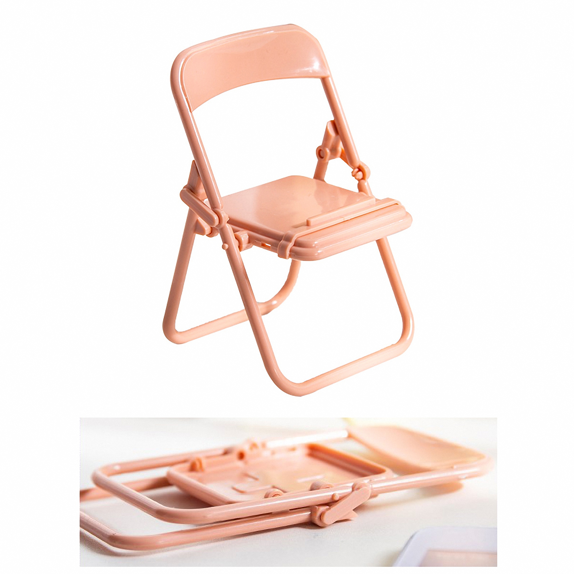 Foldable Mini Desk Phone Holder Stand and Home Decor 2