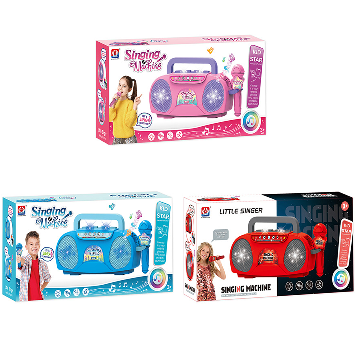 Baby Electronic Musical Instrument Kids Toy Microphone Set 9