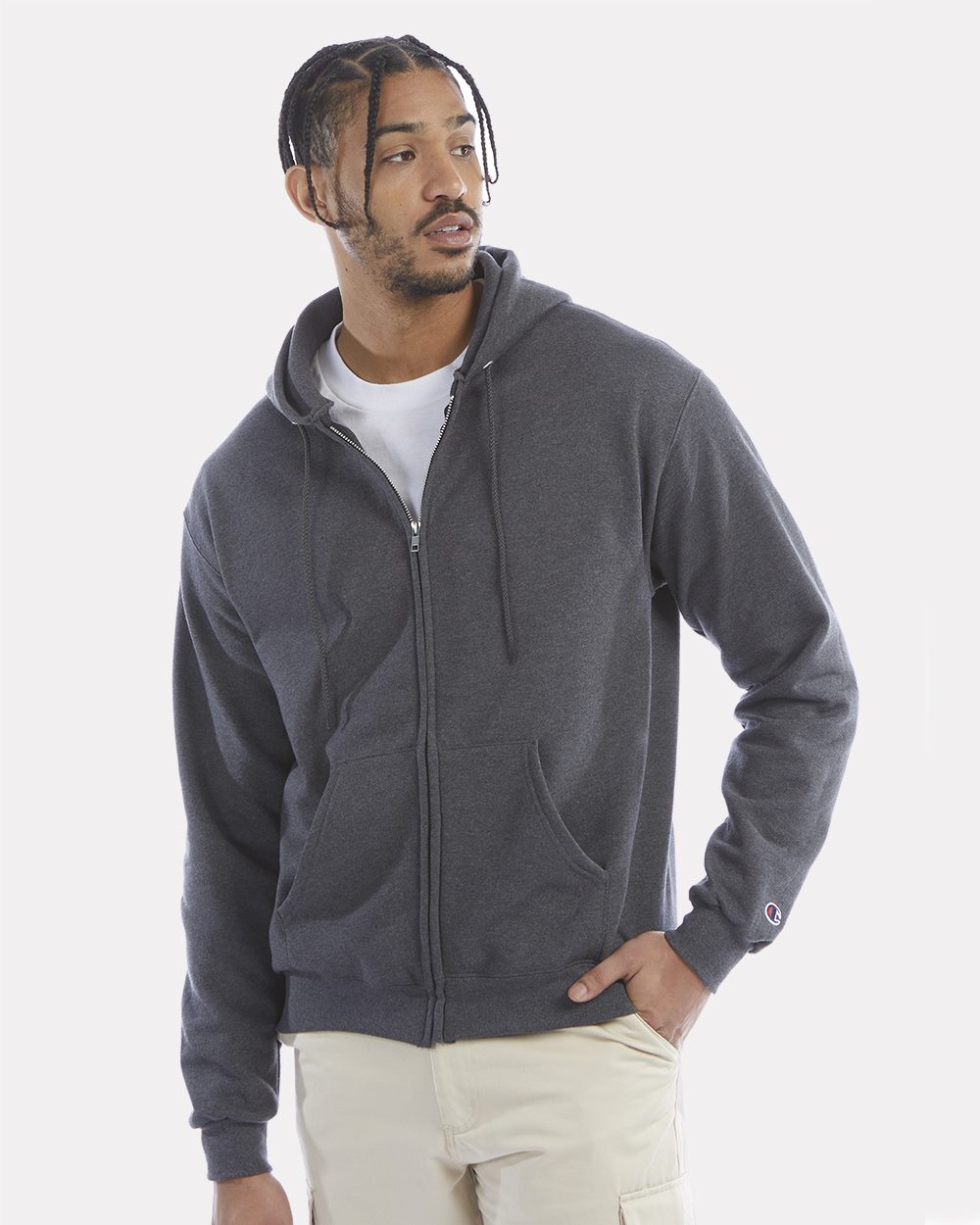 Powerblend Full-Zip Hooded Sweatshirt