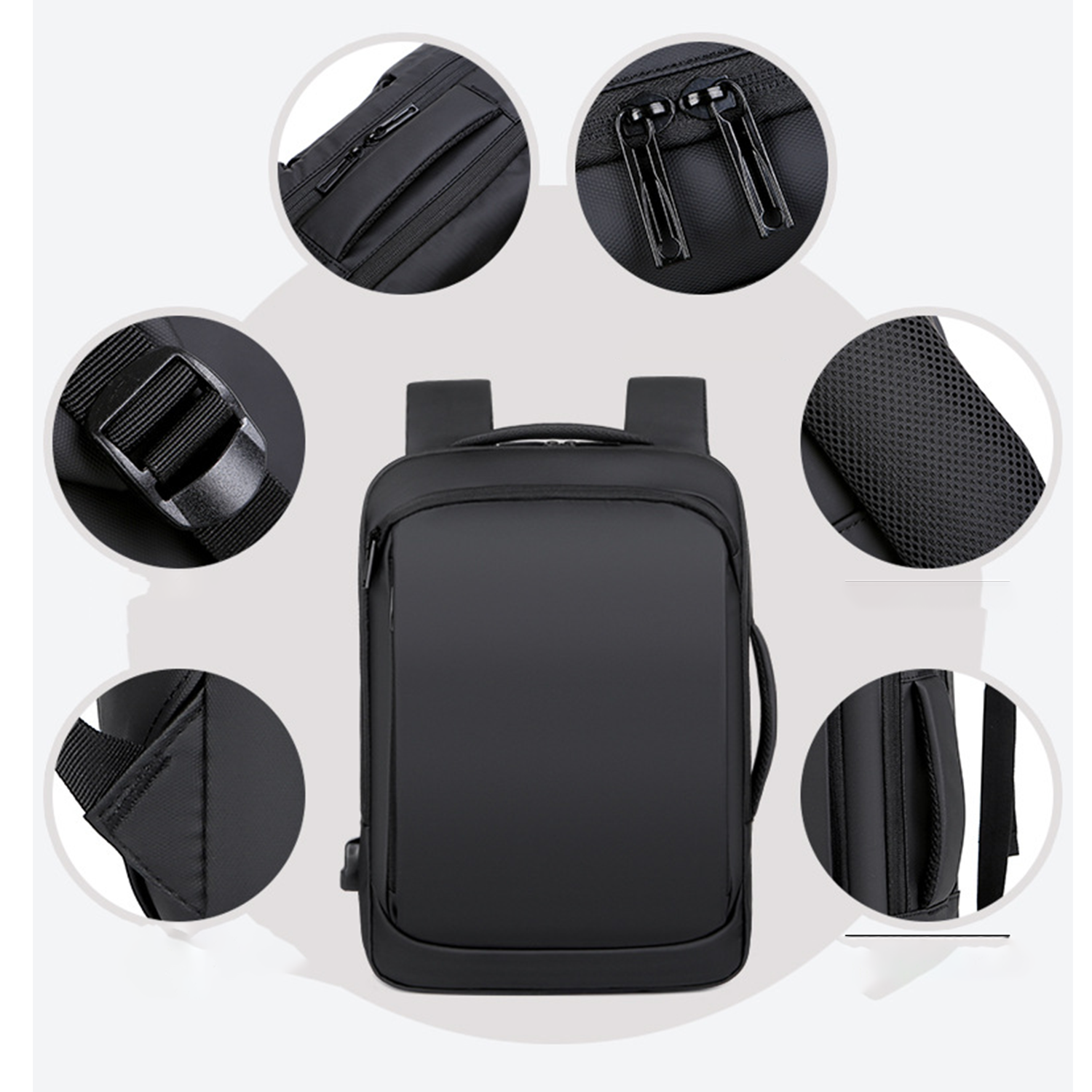 Ofxord Travel Carry on Backpack With USB Charging Port 5