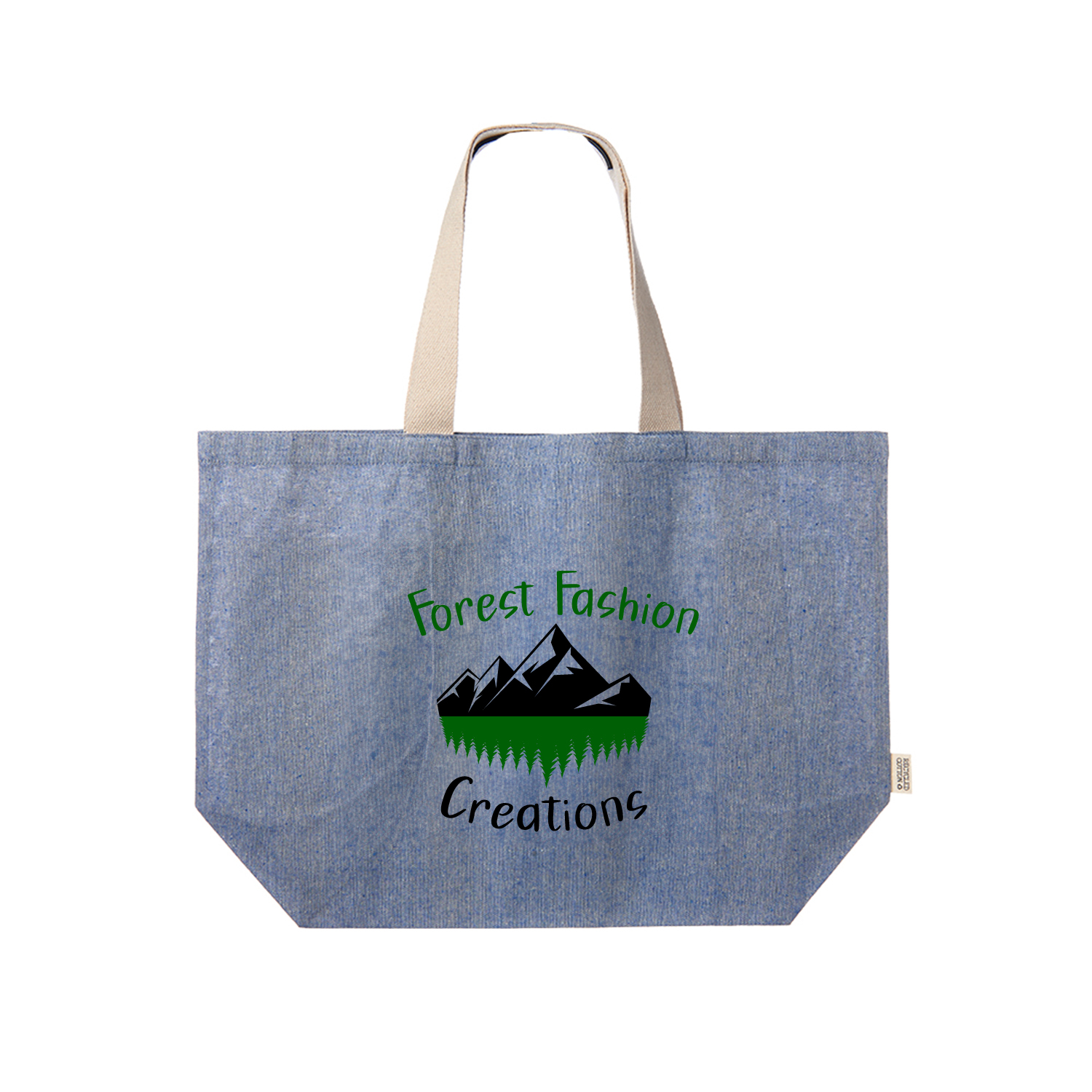 Eco Jumbo Tote Bag (2 Color Imprint) 5