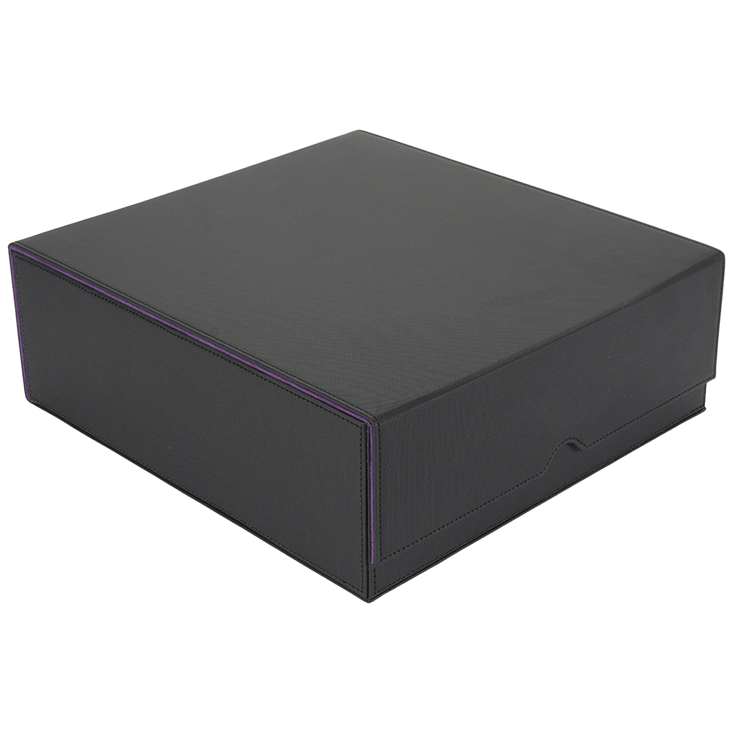 Pu Three Row Card Storage Box 2