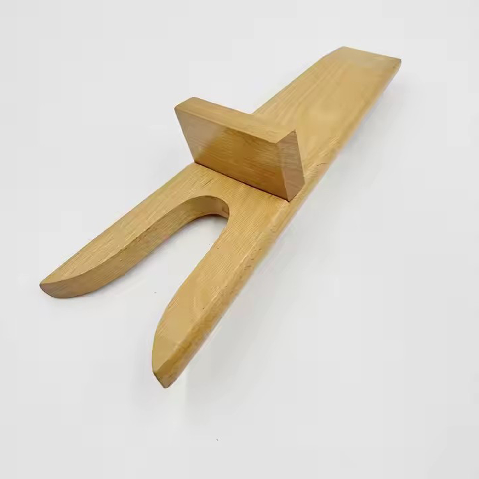Wooden Boot Jack Shoe Remover With Rubber Grip 4