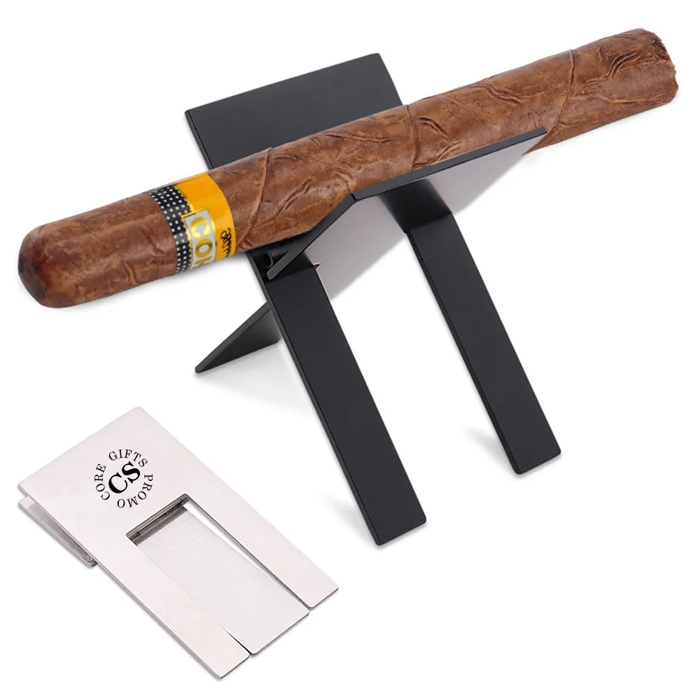 Stainless Steel Foldable Cigar Holder 3
