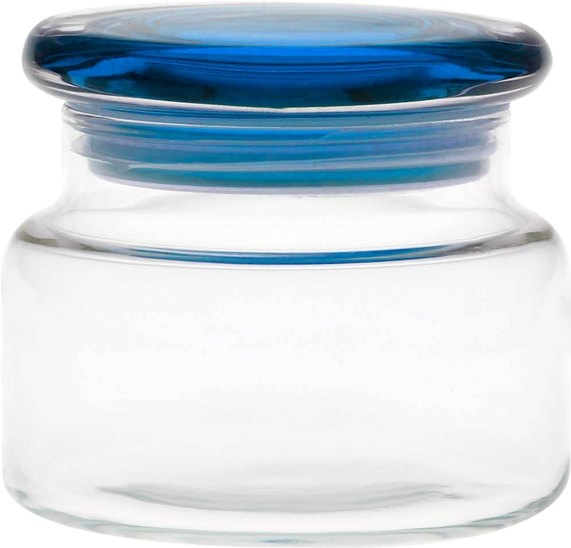 8 oz. Apothecary Jar with Flat Lid 4