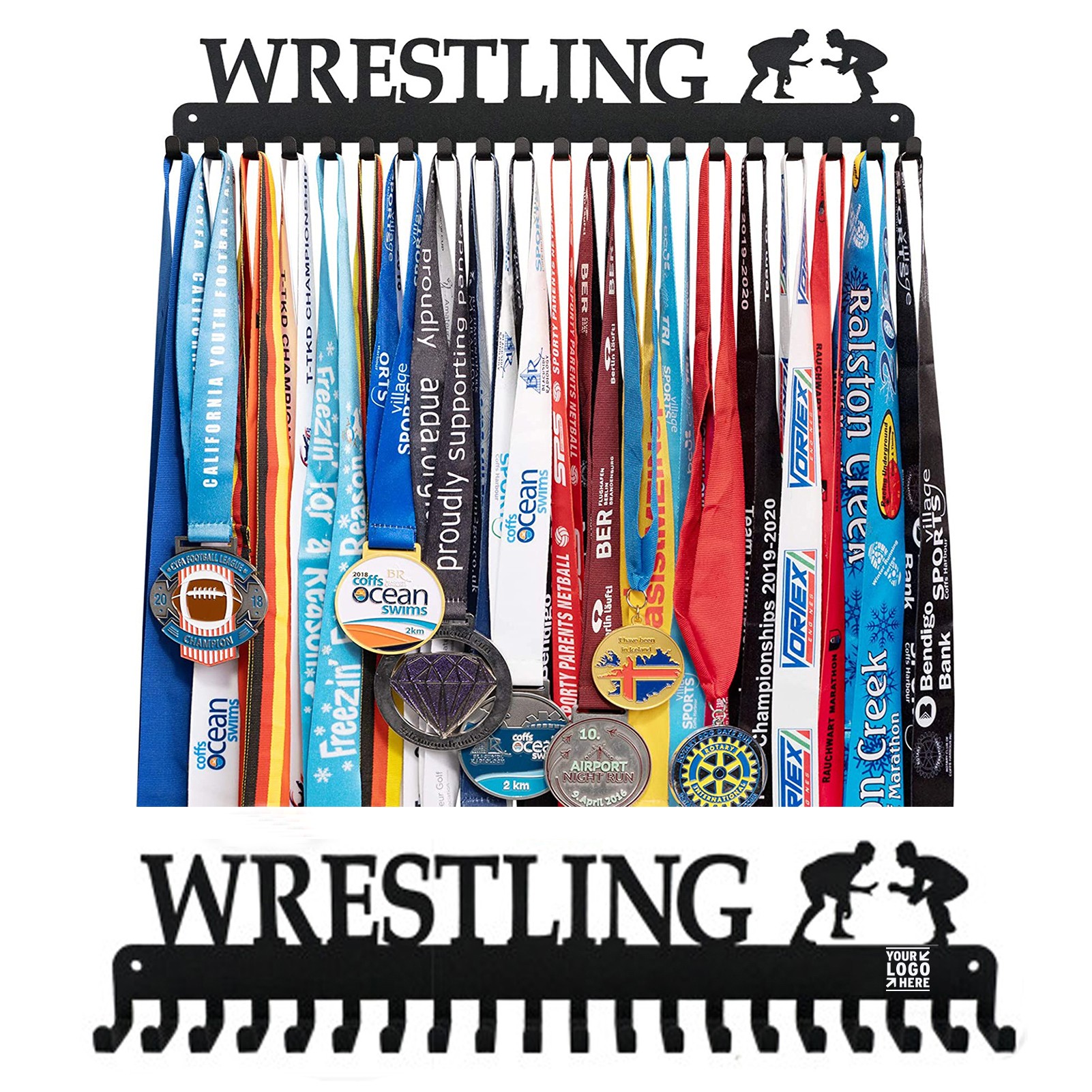 Medal Holder Display Hanger Rack Frame 3