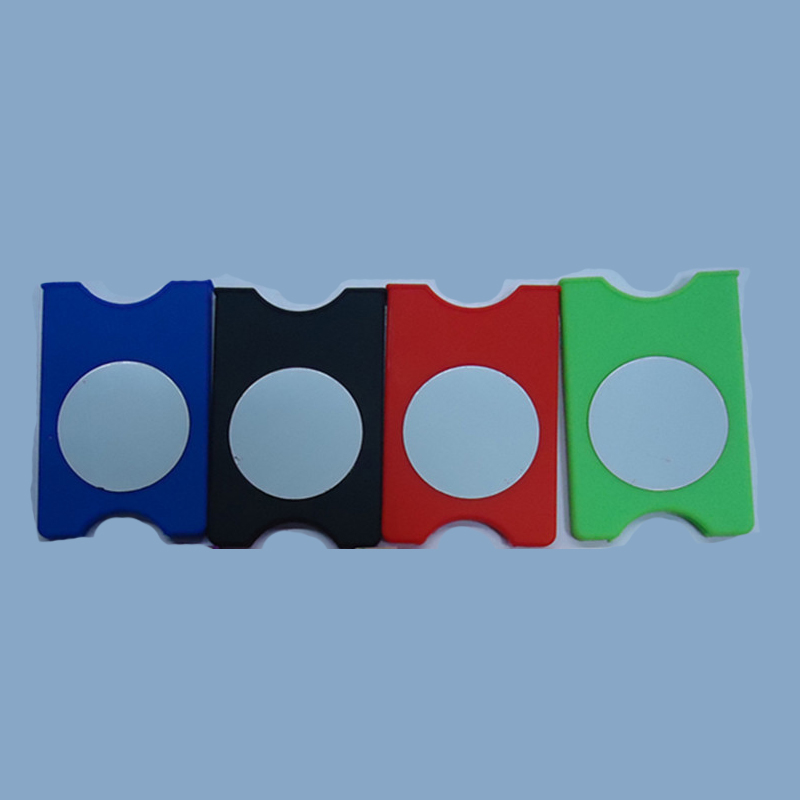 Silicone Phone Wallet With Mirror 3