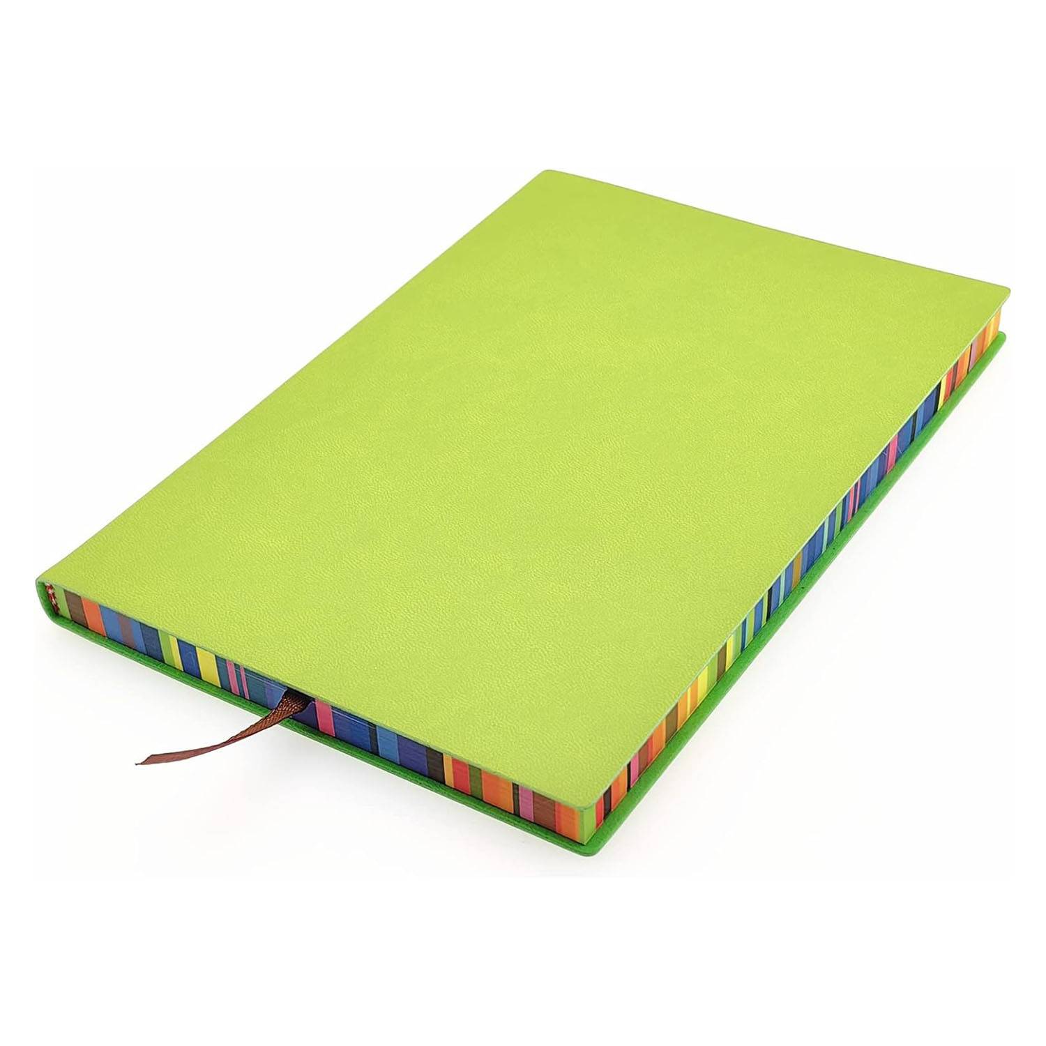 Rainbow Edge Notebook with PU Leather for Office School 8
