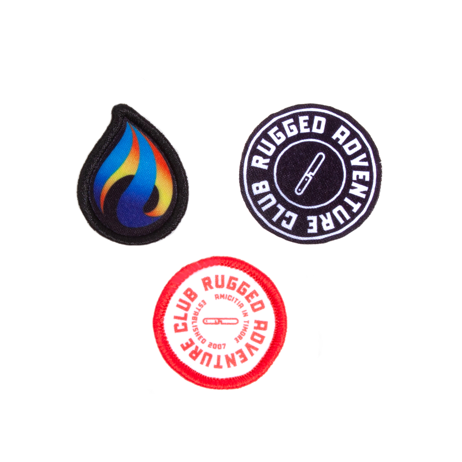 1" Dye Sublimated Patch 1
