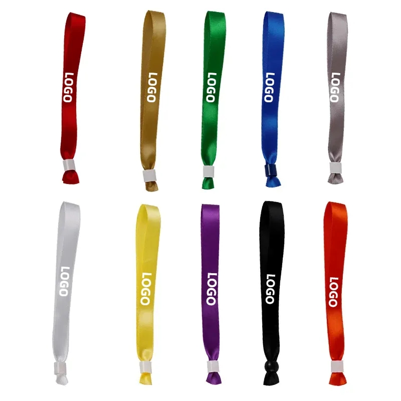 Disposable Ribbon Wristbands 4