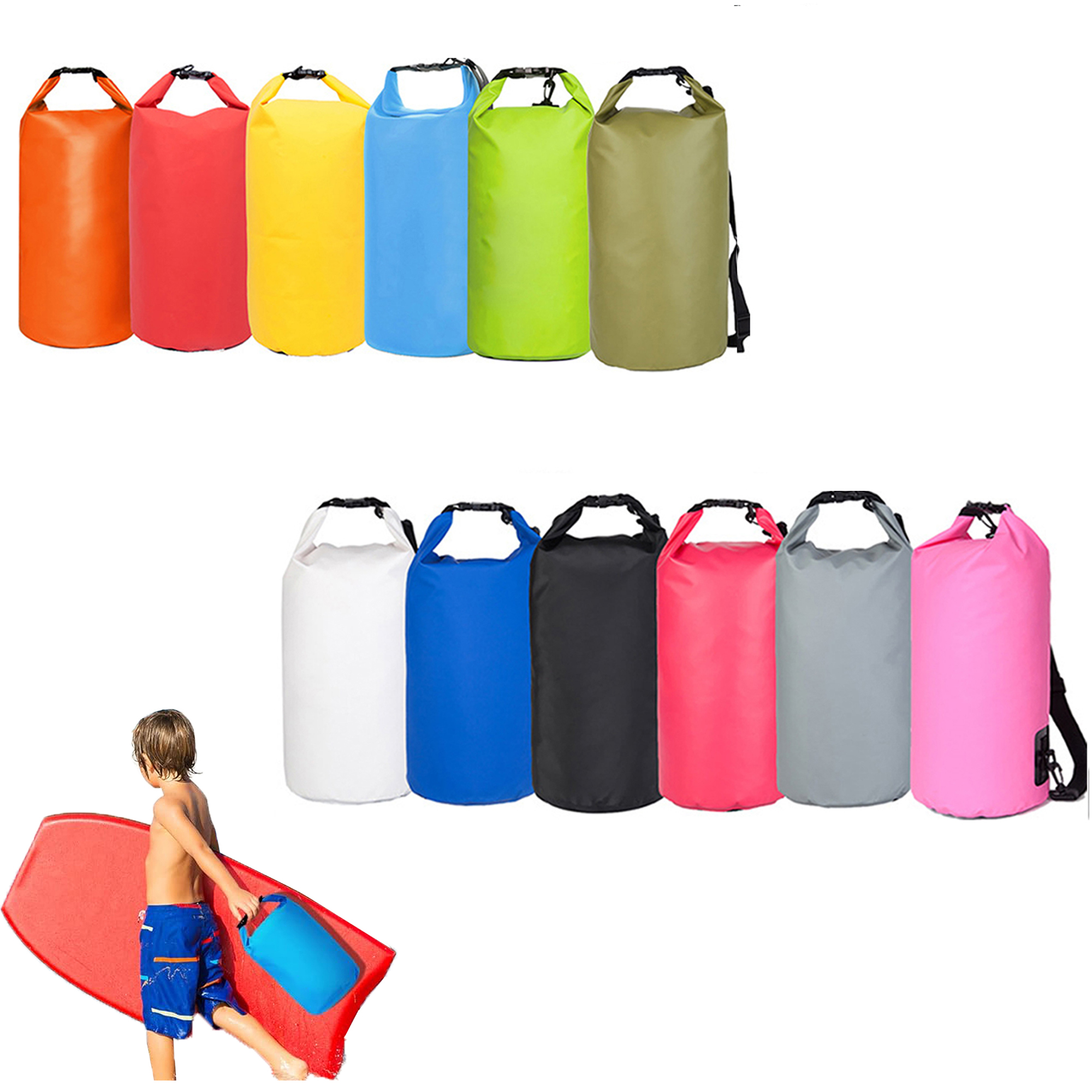 500D PVC Swimming Beach Waterproof Bag 3