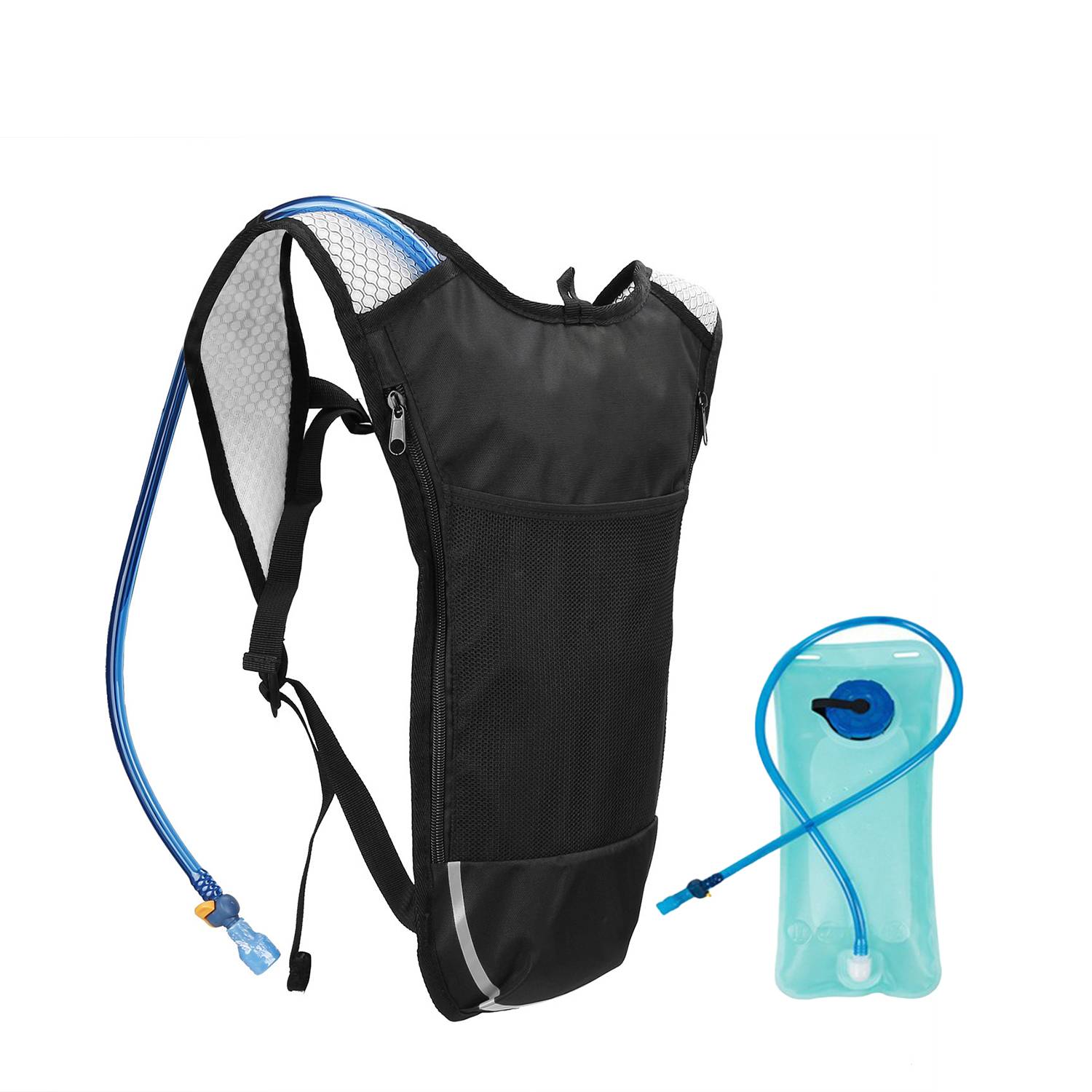 2L Hydration Pack Nylon Water Backpack for Hiking Biking 3