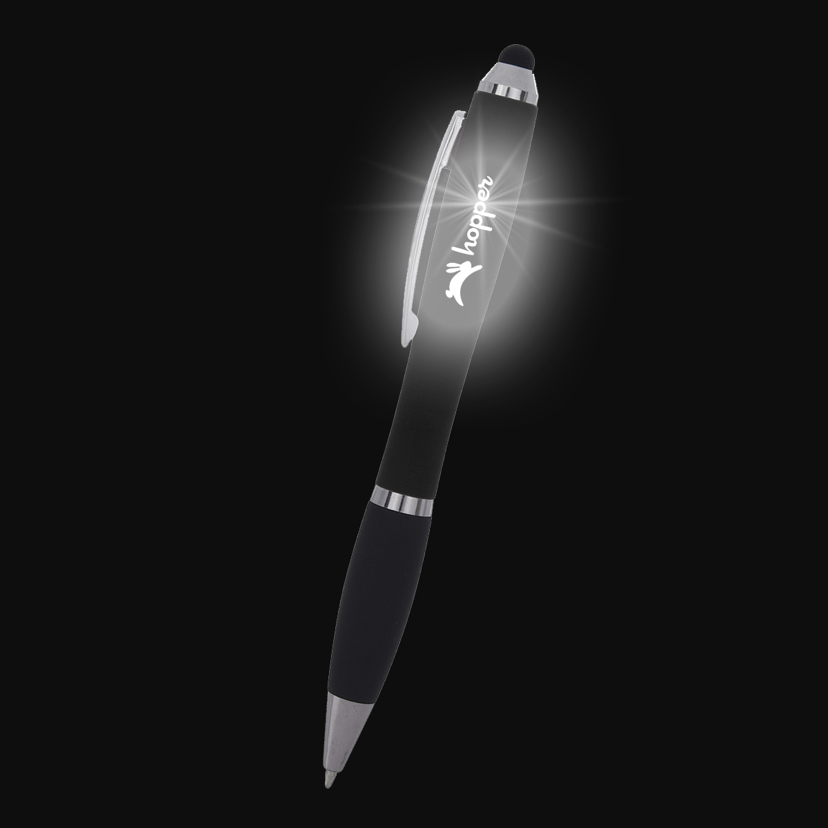Stylus-407 Logo Light Up Stylus Pen 3