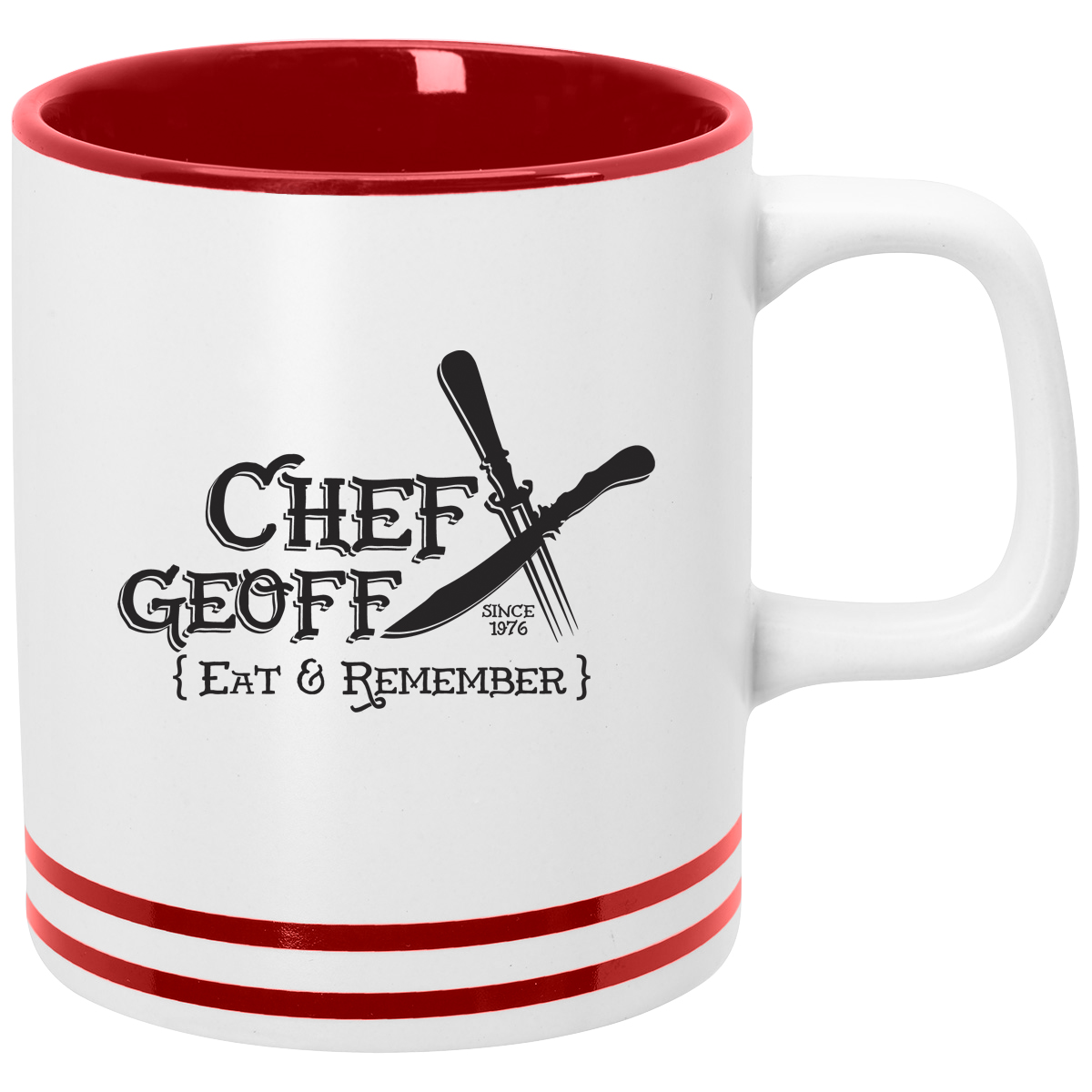 10 Oz. Lacrosse Ceramic Mug 8