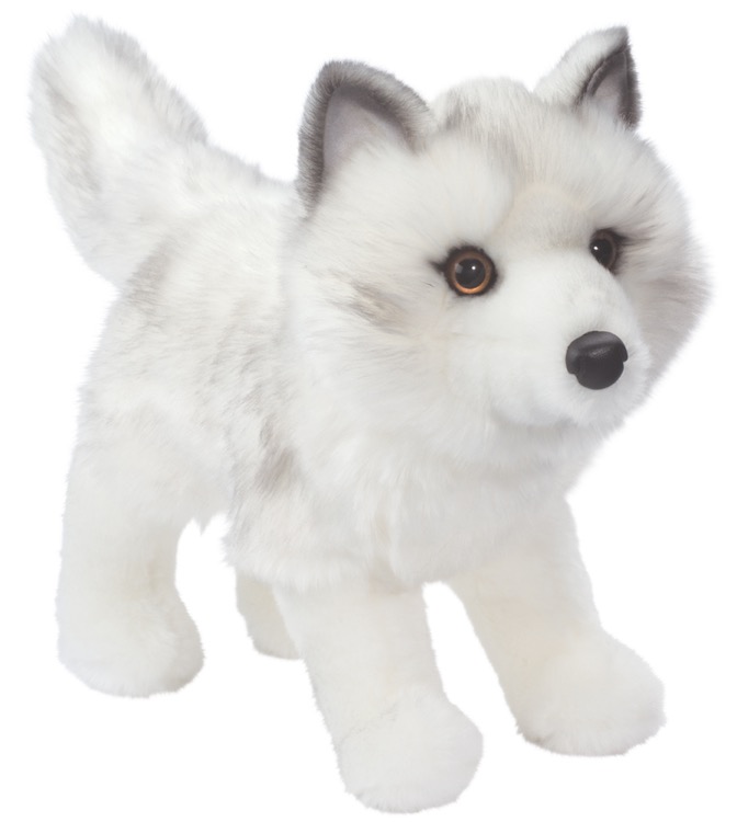 Snow Queen Arctic Fox Stuffed Animal 2