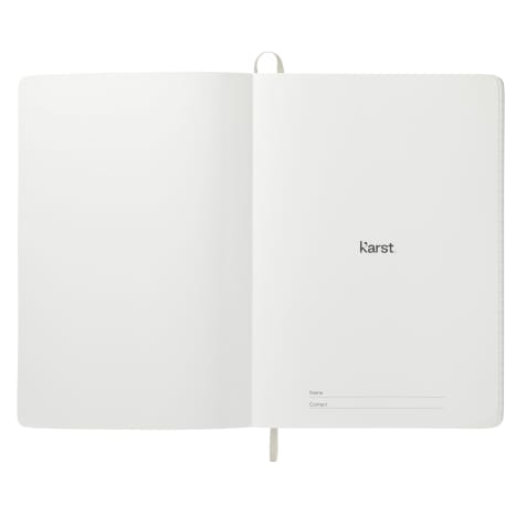 Karst 5.5" x 8.5" Stone Soft Bound Notebook 84