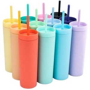 16Oz Straight Skinny Sublimation Tumblers Cups 4