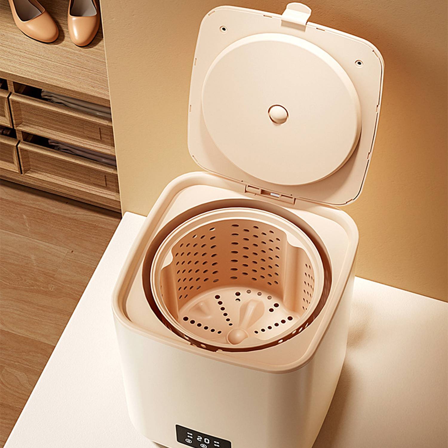 Portable Mini Fully Automatic Washing Machine 1