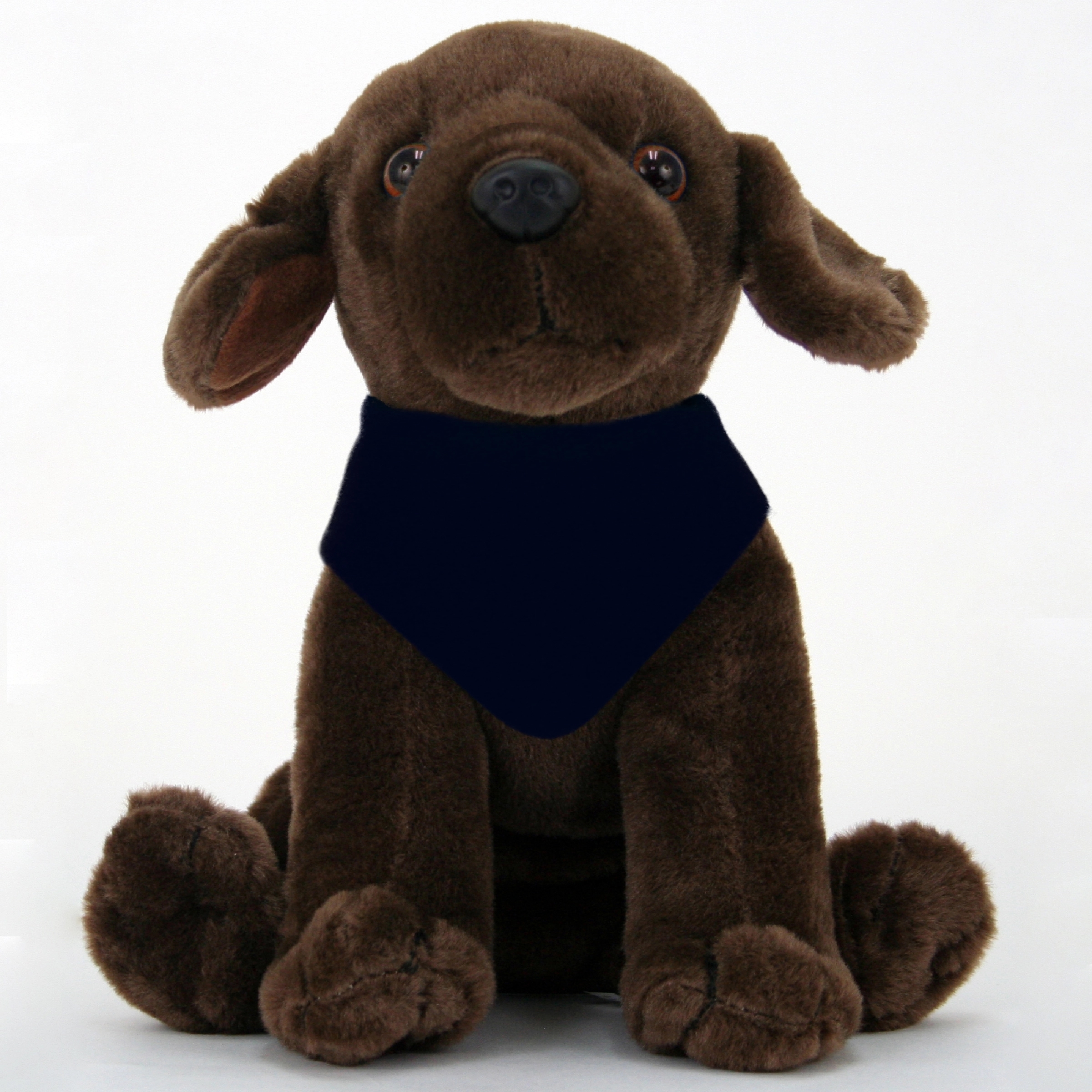 8" Medium Sitting Dog - Brown Lab 5
