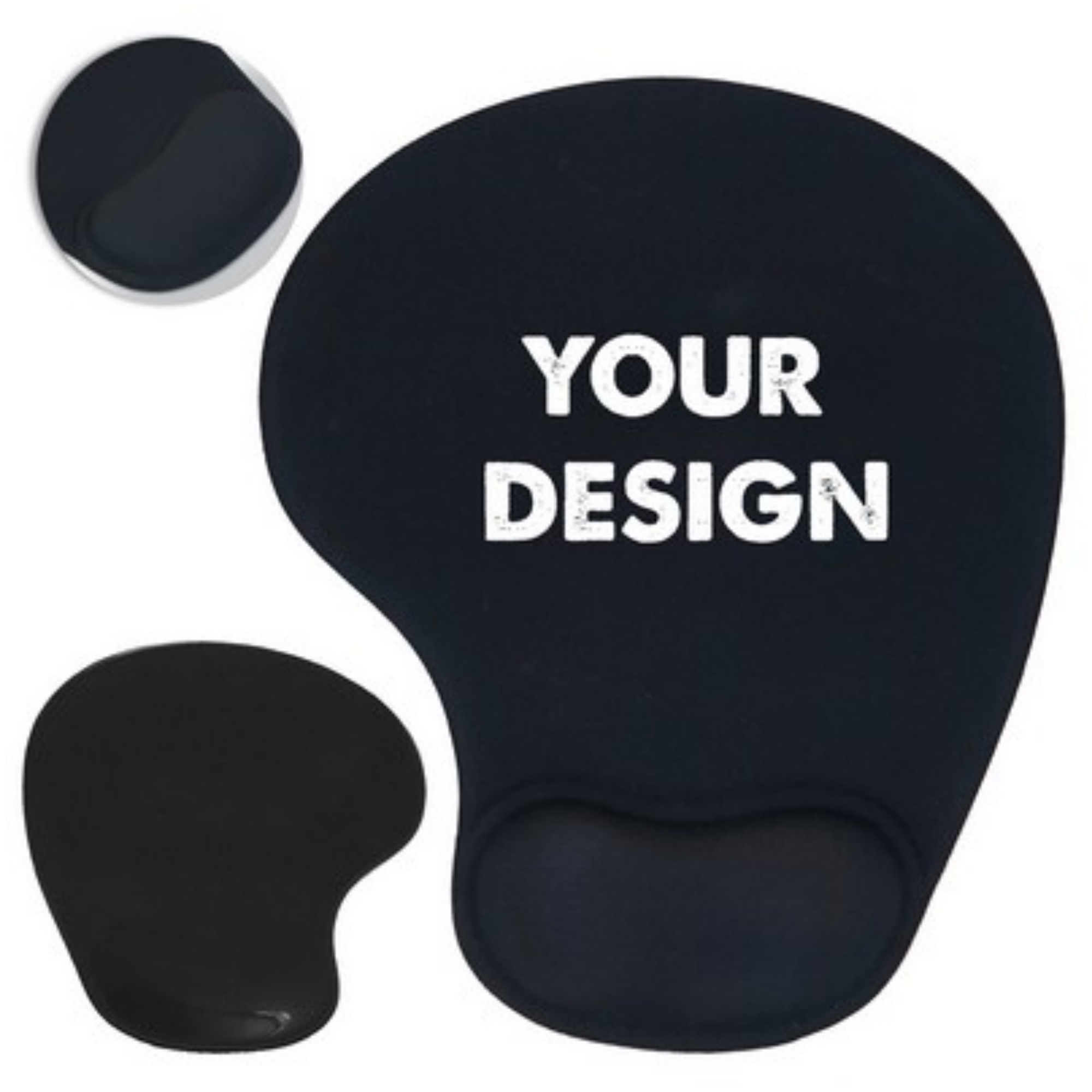 Full Color Silicone Wrist Rest Mouse Pad 2