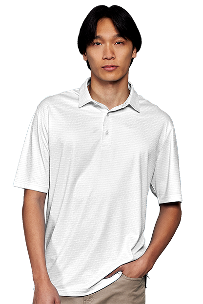 Greg Norman ML75 Microlux Cart Print Polo