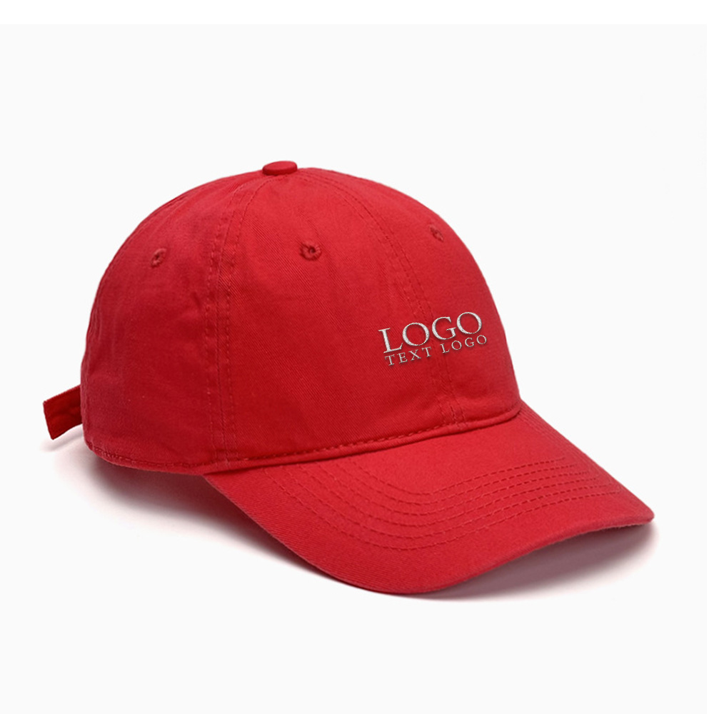 Organic Cotton Embroidery Custom Dad Hat 7