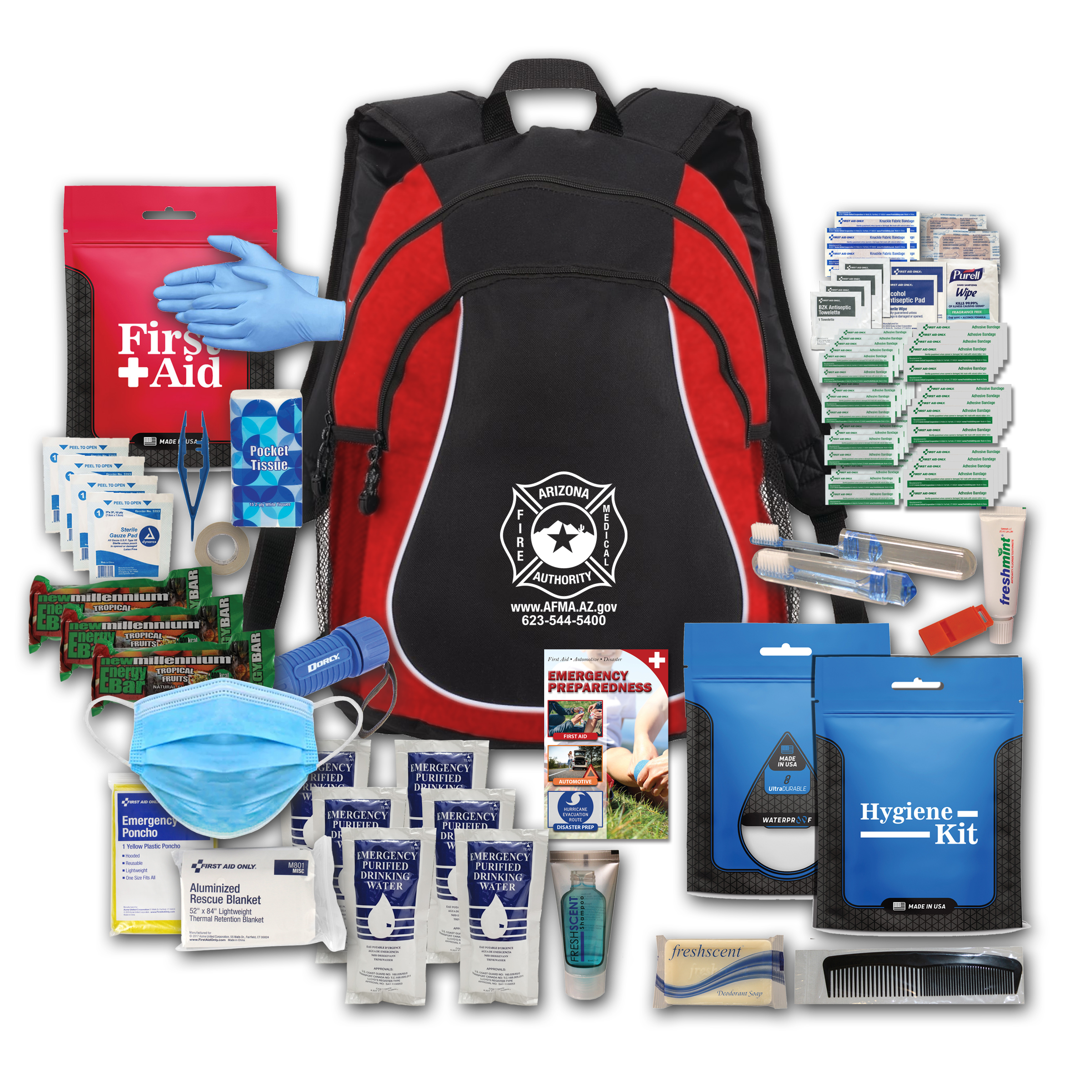 Life Gear Survival Disaster & First Aid Backpack 2.0 7