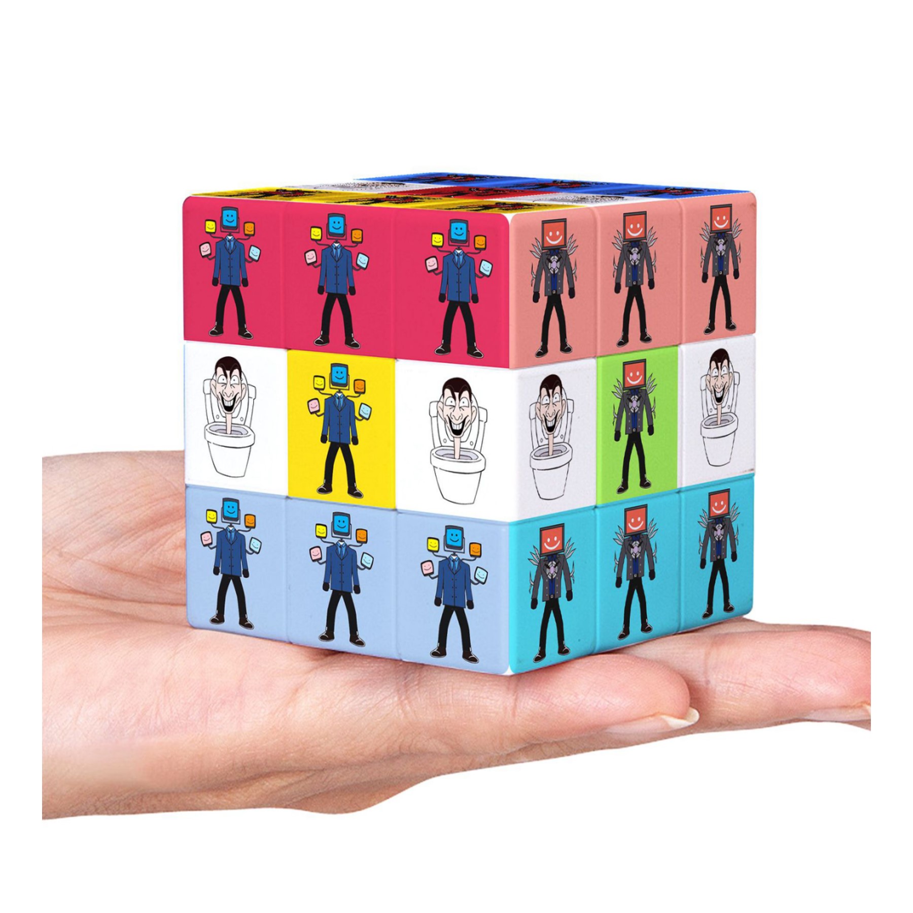 Toilet Man Rubik's Cube (direct import) 3