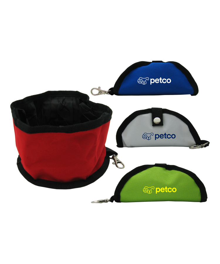 Union Printed - Folding Pet Bowl with Clip 2