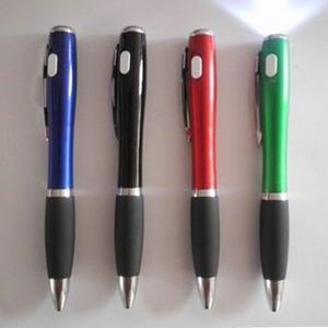 Silver Barrel LED Flashlight Pen 5