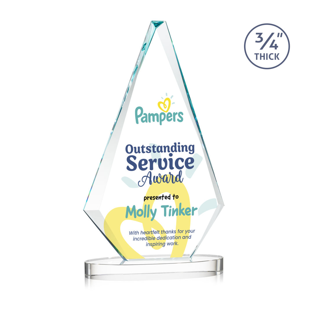 Windsor VividPrint™ Award on Alberton Base - Starfire