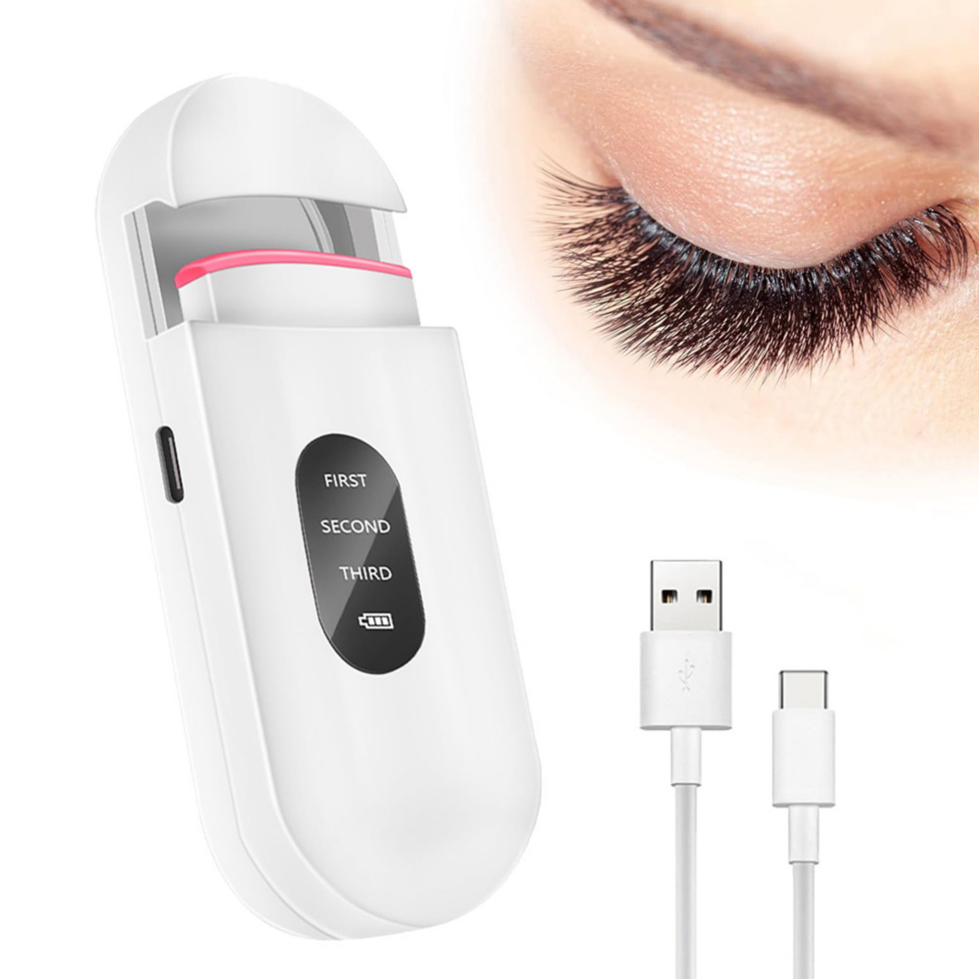 3-Temperature Digital Heated Eyelash Curler 3