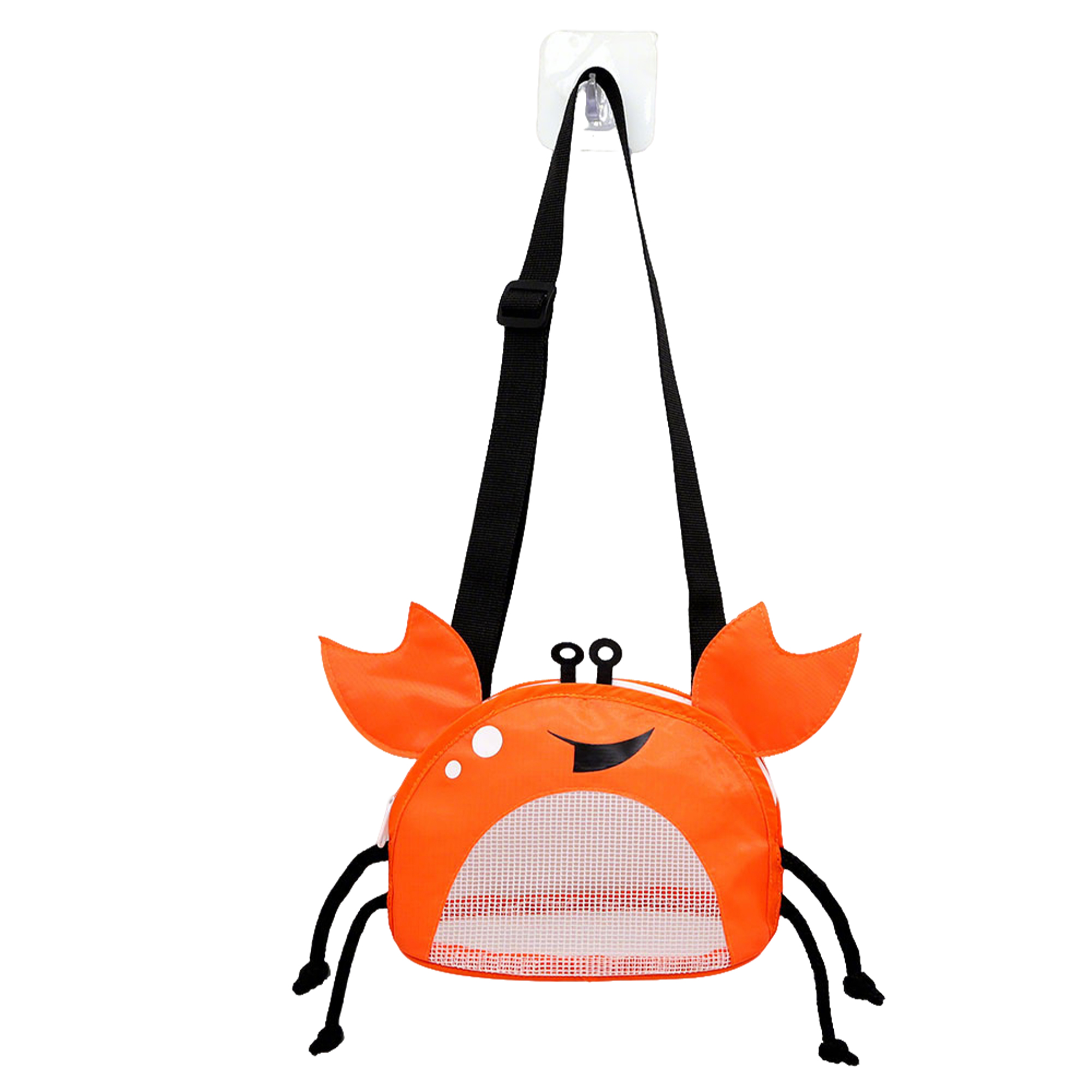 Children Beach Crab Shape Shoulder Bag 7" Length x 4" Width x 6" Height 5